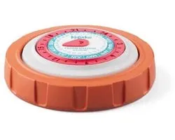 Couvercle Kefirko pour pot de conservation orange