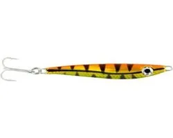 Pilker | Spro Cast'X | 8 cm | 28 gram | Fire-Tiger | Makreel - Zeebaars - Baars - Roofvis