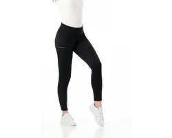 EQUITHEME PULL-ON RIJLEGGING BRIGITTE FULLGRIP Zwart