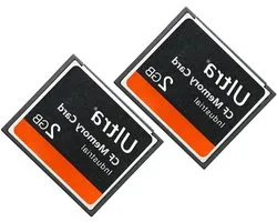 Geheugenkaart - Compact Flash - Camera Opslag - Industriële Kwaliteit - 2 GB (2 Stuks) - Zilver