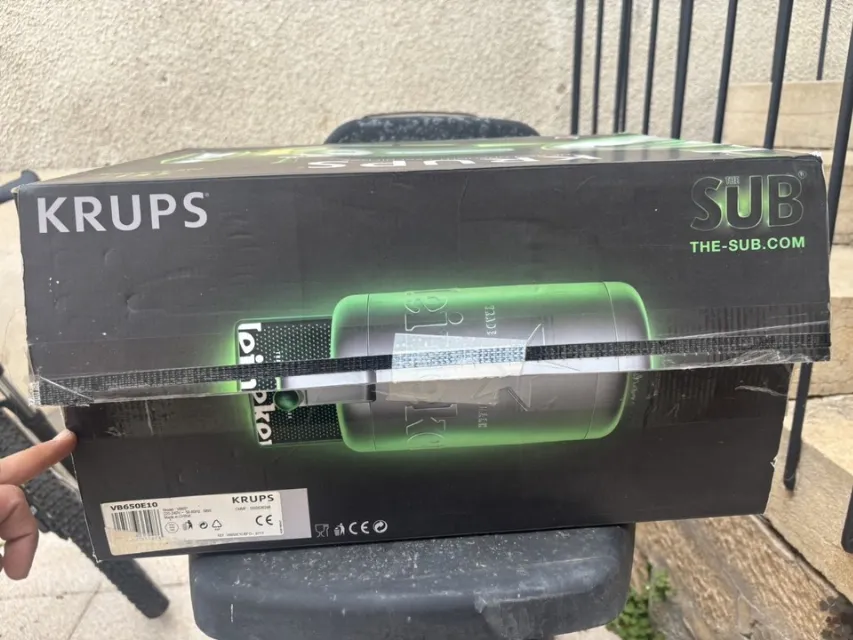 KRUPS KRUPS VB650B10 MACHINE A BIERE THE SUB GREY EDITION heinekein