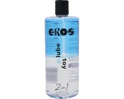 Eros 2-in-1 lube en toy Glijmiddel op Waterbasis - 500 ml