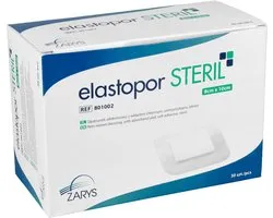 Eilandpleisters - Wondpleisters - Eilandpleisters 8 x 10cm - Elastopor STERIL - Wondpleisters - Wondgenezing Pleisters - Rechthoekige pleister - 30 stuks