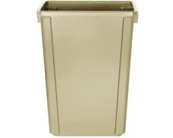 Jantex Smalle Afvalbak Beige 60ltr - FX149 - Horeca & Professioneel
