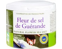 Fleur de Sel Guérande Sel Marin Fin Le Guérandais 140 grammes