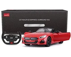 RASTAR BMW Afstandsbediening Auto, 1/14 RC Z4 Roadster Cabrio Speelgoedauto - Rood/2,4 GHz, Geschenken Voor Kinderen, Jongens