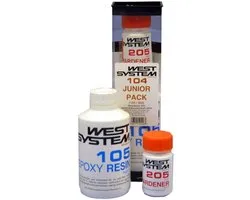 Kit de résine époxy West System 104 Junior 105/205 600g Transparent