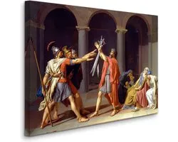 Jacques-Louis David - Le Serment des Horaces - Le Serment des Horaces (1784) - 2:3