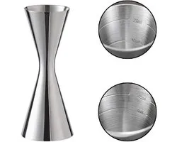 Doseur à cocktail avec balance intégrée - Doseur en acier inoxydable pour barman professionnel (30/60 ml)