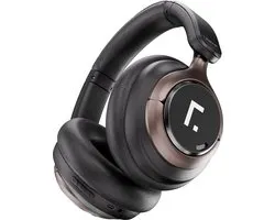 Over Ear Koptelefoon Draadloos - Draadloze Headset met Microfoon - Bluetooth 6.0 - 60 Uur Batterij - Inklapbaar - Active noice cancelling (ANC) Kristalheldere Gesprekken - Bluetooth Headset - hoofdtelefoon - Zwart