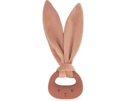 Kaloo Lapinoo – Bijtring Konijn - Terracotta kleur