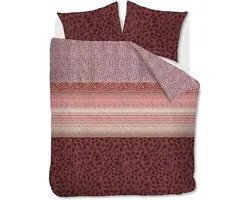 Beddinghouse Dekbedovertrek Feis - Tweepersoons - 200x200/220 cm - Rood