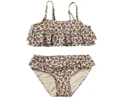 Salted Stories Bikini Sparkly Flower Bombay Brown 122