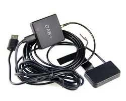 Mila Shop DAB digitale radio antenne ontvanger voor android autoradio - DAB antenne binnenhuis - FM-transmissie USB aangedreven - 5.1