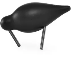 Normann Copenhagen Shorebird Vogel Decoratie Small Black/black