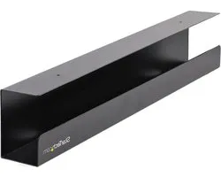 Cable Management Tray for Office and Standing Desk - Wire Organizer Holder for Cords and Power Strip - Computer Cable Manager - 23-1/2"L x 4-1/2"D