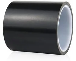 Supersterke plakband – Glasvezeltape – Hittebestendige tape – Flexibele afdichtingstape – Glasvezellijm – Hittebestendig – Geschikt voor dakreparatie, waterdichting van leidingen, het vullen van gaten en scheuren – Zwart (10 cm breed * 1,5 m lang)