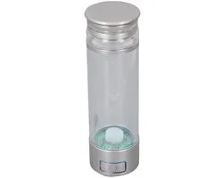Hydrogen Water Bottle 350 ml - Portable Hydrogen Generators - 2000-6000ppb Hydrogen Rich Water - Improve Water Quality in 3 Minutes - Travel & Home