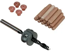 wolfcraft - Deuvel Set 6mm - 31 delig - 2916000