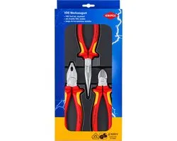 Knipex 3-delig Elektro-set - 00 20 12
