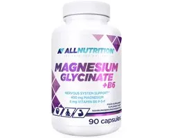 ALLNUTRITION Magnesium Glycinate + B6 – 90 capsules
