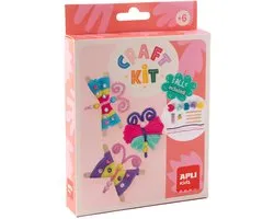 APLI Kids knutselset bloemen - creatief speelgoed karton.