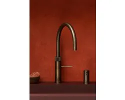 Quooker - Combi - Keukenkraan - Fusion Round Messing Platina