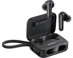 Écouteurs adaptatifs Soundcore P41i avec réduction du bruit, chargeur portable et adaptateur Lightning, 12 heures d'autonomie, 192 heures avec étui, 6 microphones pour des appels clairs, écouteurs Bluetooth sans fil IPX5, Bluetooth 5.3