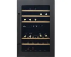 Boretti MLWC88AN Cave à vin encastrable 88 cm, 2 zones, 35 bouteilles, AN