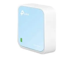 TP-Link TL-WR802N routeur sans fil Fast Ethernet Monobande (2,4 GHz) 4G Bleu, Blanc