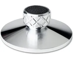Pro-Ject Clamp it Platenklem – Verbeterde Stabiliteit – Gewicht voor Vinyl – Nauwkeurige Weergave – Zilver