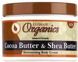 Africas Best Ultimate Organics Cocoa Butter & Shea Butter Moisturizing Body Cream 216 gr