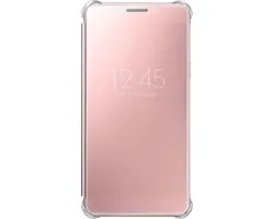 Samsung clear view cover - roze goud - voor Samsung A510 Galaxy A5 2016