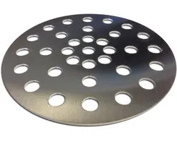 Roestvrijstalen Vuurringen - Vuurkorf Ringen - Big Green Egg - Voor Firebox LG - 26.67 cm - Zilver