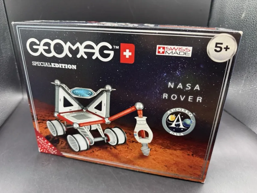 Geomag Special Edition Space Nasa Rover 52 Piece Playset - Brand New In Box