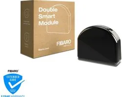 FIBARO Double Smart Module - Potentiaalvrije schakelaar - Z-Wave Plus