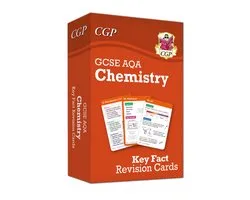 CGP AQA GCSE Chemistry- New GCSE Chemistry AQA Key Fact Revision Cards - Summary cards for quick revision