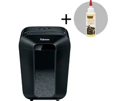Fellowes Powershred LX70 Papierversnipperaar (Cross Cut) + Fellowes Onderhoudsolie 120ml
