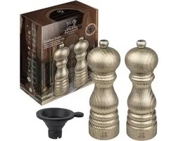 Peugeot Golden Paris - Peper- en zoutmolen - 18 cm - Goud