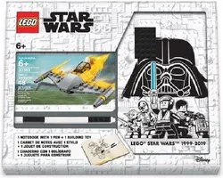 Carnet Lego Star Wars Naboo + stylo gel + jouet de construction