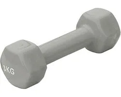 Dumbbells Atipick 044066 Grey Silver 3 KG