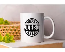 Mok Best Jurist Ever - BestOfTheBest - Gift - Cadeau - TopNotch - Excellence - BestInClass - BesteVanHetBeste - Topklasse - Uitmuntendheid - BesteInZijnSoort