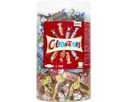 Mars Celebrations - 160 mini's - 1,435 kg
