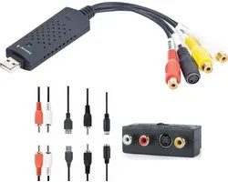 Gembird Video grabber USB 2.0/3.0 - Videobanden Digitaliseren - Incl. scart adapter - VHS Digitaliseren