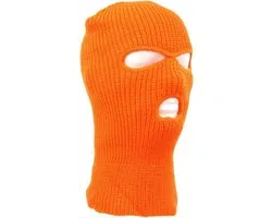 Scoby - Cagoule - Masque facial - Cagoule de moto - Face Mask - Taille unique - Oranje