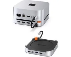 Mini PC Hub met NVMe SSD Enclosure en USB Uitbreiding - Dockingstation voor Mac M4