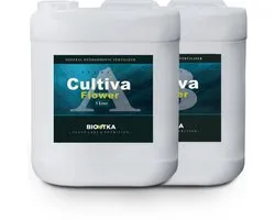 BioTka HYDRO CULTIVA FLOWER A + B 5 Ltr. Floraison (Set) engrais pour plantes - supplément - booster - plantes - bio supplément - engrais hydro - engrais pour plantes terre - coco - engrais coco - hydro - hydroponique - engrais organique pour plantes