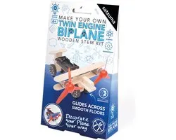 Satzuma - Fabriquez votre propre biplan bimoteur - STEM