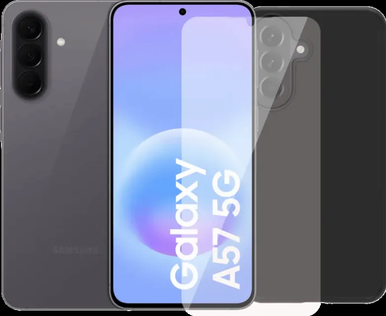 Samsung Galaxy A57 256GB Grijs 5G + Accessoirepakket