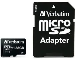 Verbatim Premium 128 Go MicroSDXC UHS-I Classe 10